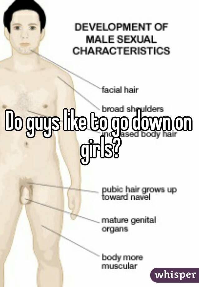 Do Guys Like Going Down On A Girl